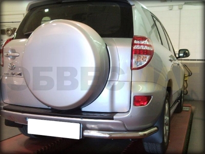 Защита задняя уголки 60 мм для Toyota RAV-4 2010-2013