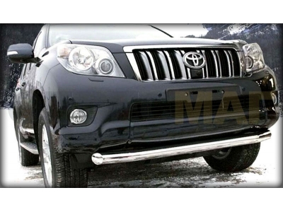 Защита переднего бампера 76 мм для Toyota Land Cruiser Prado 150 2009-2013