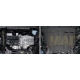 Защита картера и КПП Автоброня, сталь 2 мм для Volkswagen Tiguan/Skoda Karoq/Kodiaq 2016-2021