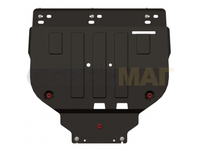 Защита картера и КПП Шериф сталь 2 мм для Ford C-Max/Focus 2/Kuga 2003-2010 08.1447 V2