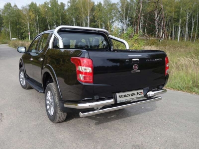Защита кузова 76 мм ТСС для Fiat Fullback 2016-2021