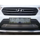 Решетка радиатора 12 мм ТСС для Hyundai Creta 2016-2021