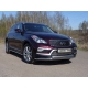 Пороги труба 42 мм ТСС для Infiniti QX50 2016-2017