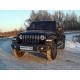 Защита рулевых тяг алюминий 4 мм ТСС для Jeep Wrangler 5D 2018-2021