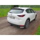 Защита задняя уголки 60 мм ТСС для Mazda CX-5 2018-2021