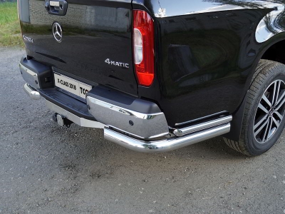 ТСУ Фаркоп ТСС с надписью Mercedes-Benz, шар E для Mercedes-Benz X-Class 2018-2021