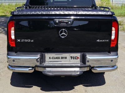 ТСУ Фаркоп ТСС с надписью Mercedes-Benz, шар E для Mercedes-Benz X-Class 2018-2021