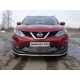 Защита переднего бампера 42 мм ТСС для Nissan Qashqai (СПБ) 2015-2019