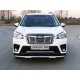 Решётка радиатора нижняя 12 мм ТСС для Subaru Forester SK 2018-2021