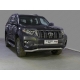 Защита переднего бампера волна 76 мм ТСС для Toyota Land Cruiser Prado 150 2017-2020