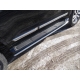 Защита штатных порогов 42 мм ТСС для Toyota Land Cruiser 200 Executive 2016-2021