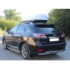 Пороги с площадкой алюминиевый лист 60 мм Технотек для Lexus RX270/300/350 2012-2015