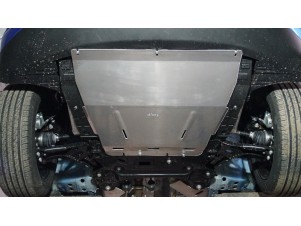 Защита картера и КПП (алюминий) 4мм для Kaiyi X3 Pro 1.5 2022 – н.в. ZKTCC00564