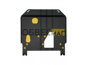 Защита картера и коробки передач для SWM G05Pro G01F 2021-н.в. 1.5 бензин AMT/FWD NLZ сталь, с крепежом / СВМ  Джи 01