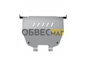 Защита картера для GEELY SC-7 2012-2016, Emgrand EC-7 2009-2016 1.8 МТ бензин NLZ алюминий, 3 мм / Джили SС7