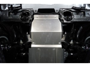 Защита радиатора (алюминий) 4мм для Toyota Land Cruiser 300 2021 – н.в. ZKTCC00502