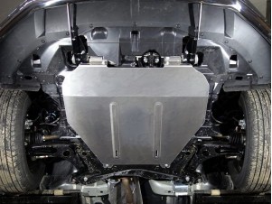 Комплект ЗК ТСС картер+бак, алюминий 4 мм для Mitsubishi ASX № ZKTCC00335K