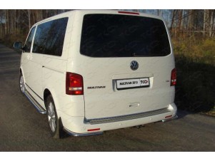 Защита заднего бампера уголки 42 мм для Volkswagen Multivan/Caravelle № VWMULT13-14