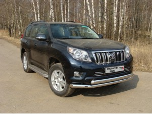 Защита штатных порогов 42 мм для Toyota Land Cruiser 150 № TOYLCPR150-03