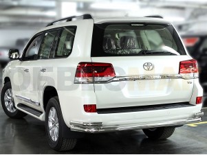 Защита задняя с уголками 76-53 мм для Toyota Land Cruiser 200 Executive № LCN2016_10EX