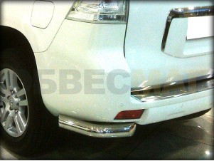 Защита задняя уголки 76 мм для Toyota Land Cruiser Prado 150 № LCPR10 5
