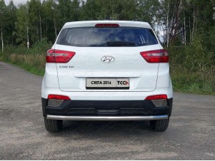 Защита заднего бампера 60 мм для Hyundai Creta № HYUNCRE16-33