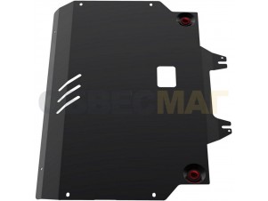 Защита картера и КПП Автоброня сталь 2 мм на Kia Picanto № 111.02818.2