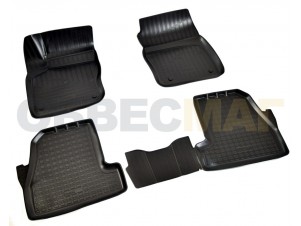 Коврики в салон Norplast 3D полиуретан чёрные для 3 дверей для Ford Focus 3 № NPA11-C22-183