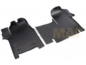 Коврики в салон Norplast полиуретан чёрные для Renault Master № NPA11-C69-400