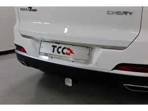 Накладка на заднюю дверь лист шлифованный для Chery Tiggo 7 Pro № CHERTIG7P20-03