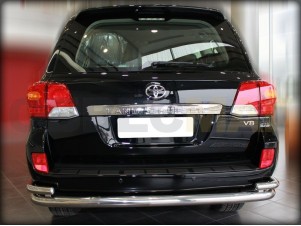 Защита задняя с уголками 76-53 мм для Toyota Land Cruiser 200 № LCN2012_10