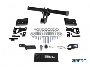Фаркоп для Hyundai Santa Fe 2012-2020 съемное крепление шара под американский квадрат №F.2316.002