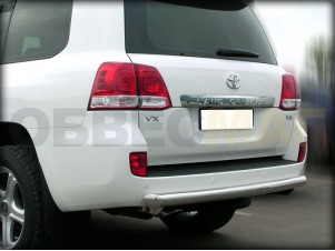 Защита заднего бампера 76 мм для Toyota Land Cruiser 200 № LCN 11