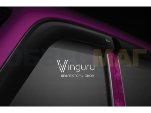 Дефлекторы окон Vinguru 4 штуки для Mitsubishi Pajero Sport № AFV38508